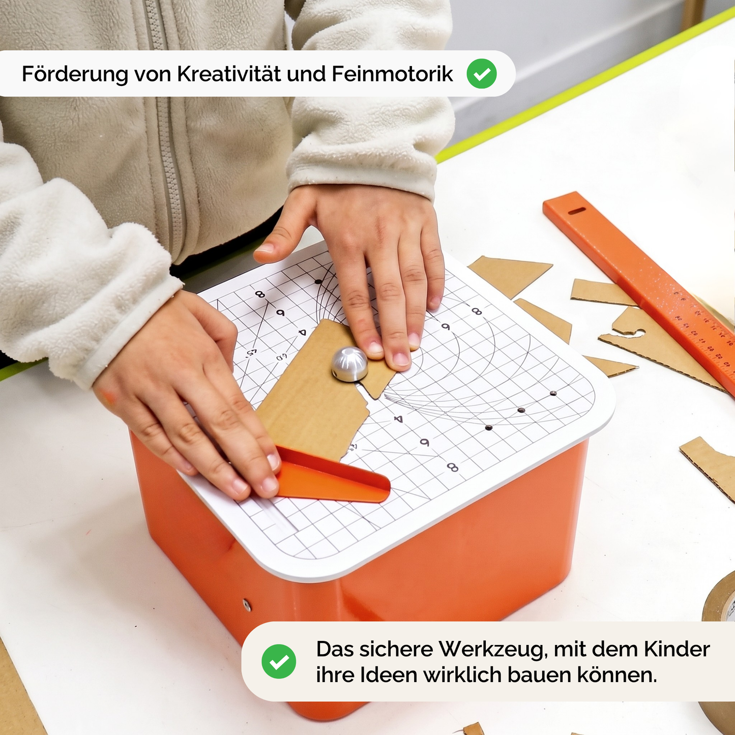 Schnipsi - Das sichere Werkzeug für junge Erfinder